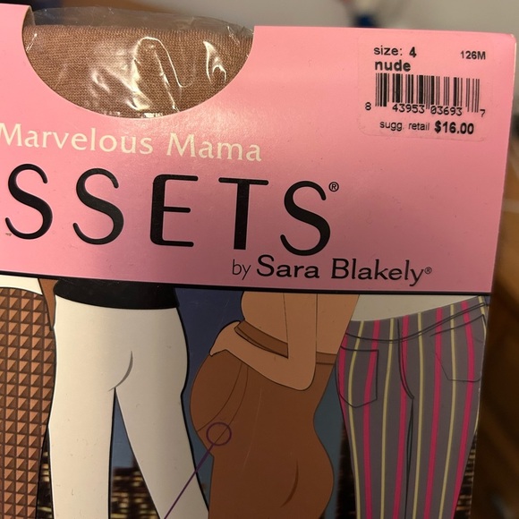 New Assets by Sara Blakely Maternity Nude Pantyhose - Picture 2 of 3